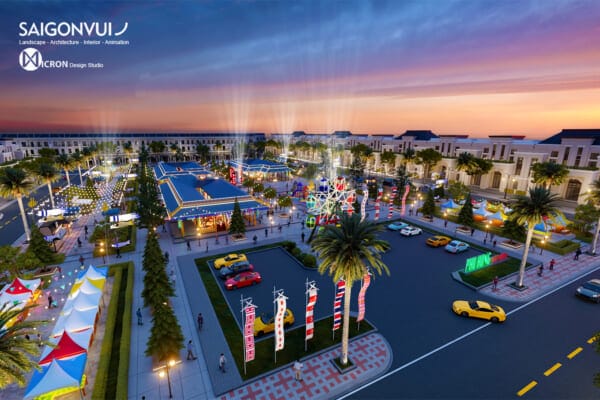 Khu ẩm thực vui chơi giải trí Phú Thiên Kim