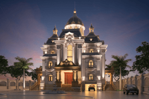 Thiết kế theo phong cách lâu đài