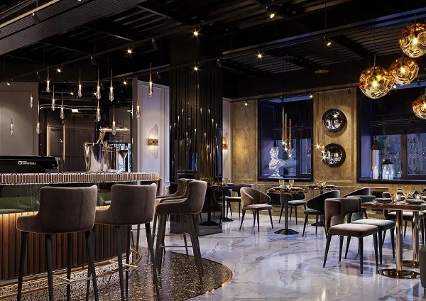 báo giá thiết kế thi công nhà hàng