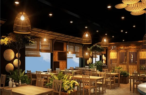 báo giá thiết kế thi công nhà hàng