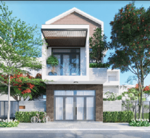 Thiết kế nhà phố 2 tầng 1 trệt 1 lầu mới nhất 2022