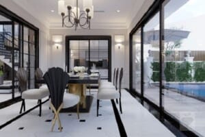 thiết kế biệt thự phong cách hiện đại