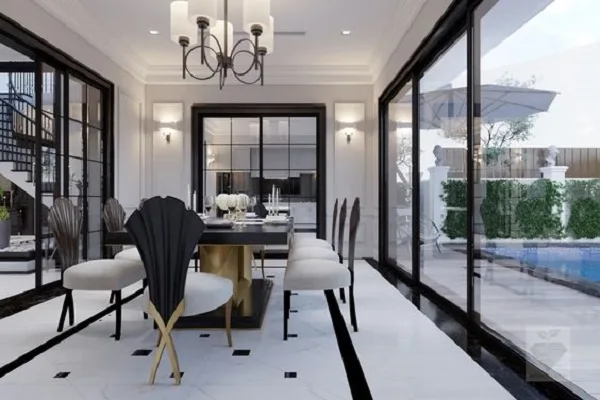 thiết kế biệt thự phong cách hiện đại