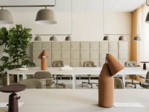 thiết kế nội thất văn phòng hẹp