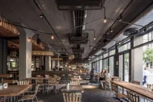thiết kế quán cafe phong cách châu âu