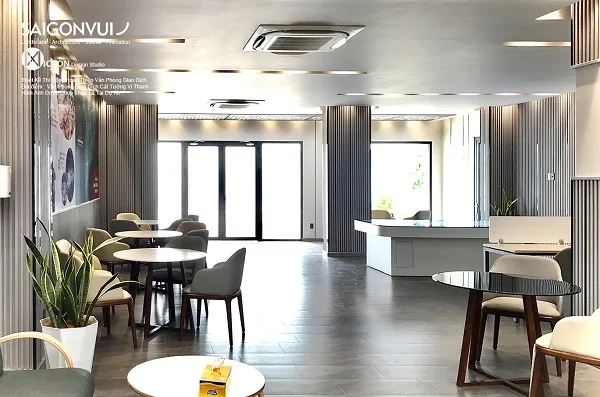 4 tiêu chuẩn khi thiết kế văn phòng nhà đất (bất động sản) - 34 thiết kế văn phòng nhà đất