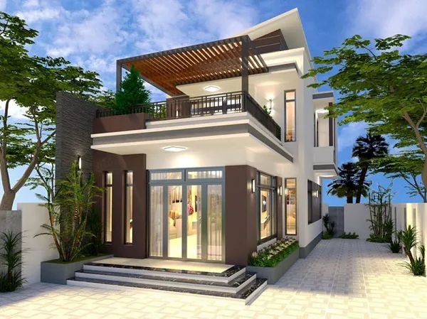 Chi phí xây nhà phố 2 tầng cần bao nhiêu? - 12 Chi phí xây nhà phố 2 tầng cần bao nhiêu? - 11