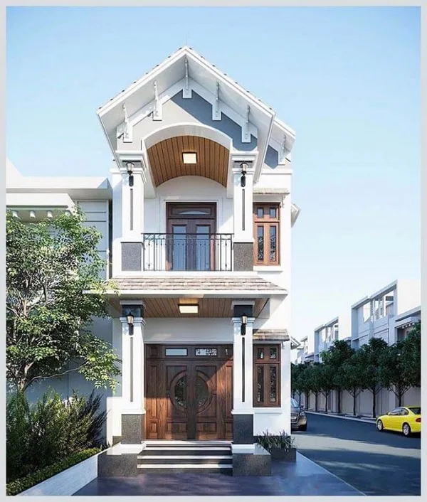 top 10 mẫu nhà phố 2 tầng mái thái đẹp - 26 top 10 mẫu nhà phố 2 tầng mái thái đẹp - 25