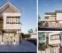 Top 10 mẫu nhà phố 2 tầng mái thái đẹp
