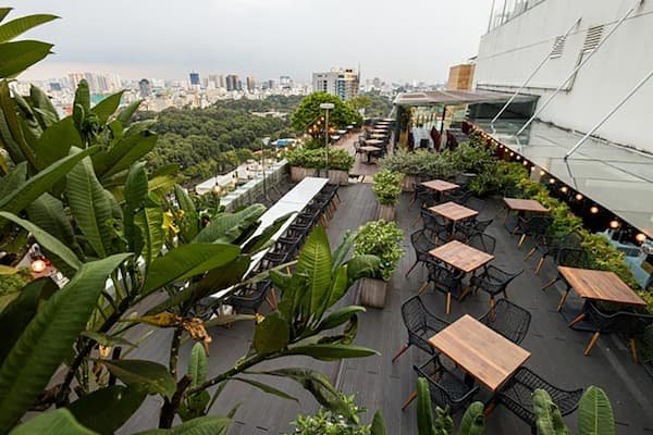 4 đặc trưng trong thiết kế quán cafe sân thượng - 16 phong cách thiết kế quán cafe bohemian