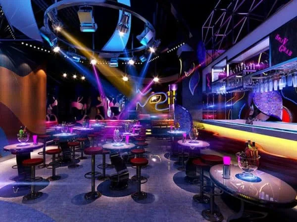 mẫu thiết kế quán cafe dj hiện đại