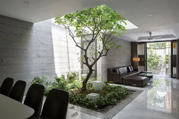 4 chú ý trong thiết kế nhà phố 2 tầng có giếng trời - 43