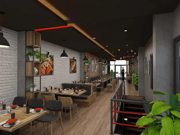 4 phương án thiết kế quán nướng hàn quốc chuẩn - 42 4 phương án thiết kế quán nướng hàn quốc chuẩn - 41