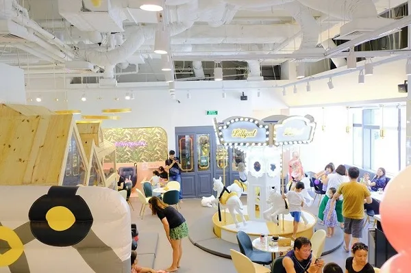 thiết kế cafe kids, đầu tư khu vui chơi kết hợp cafe - 29