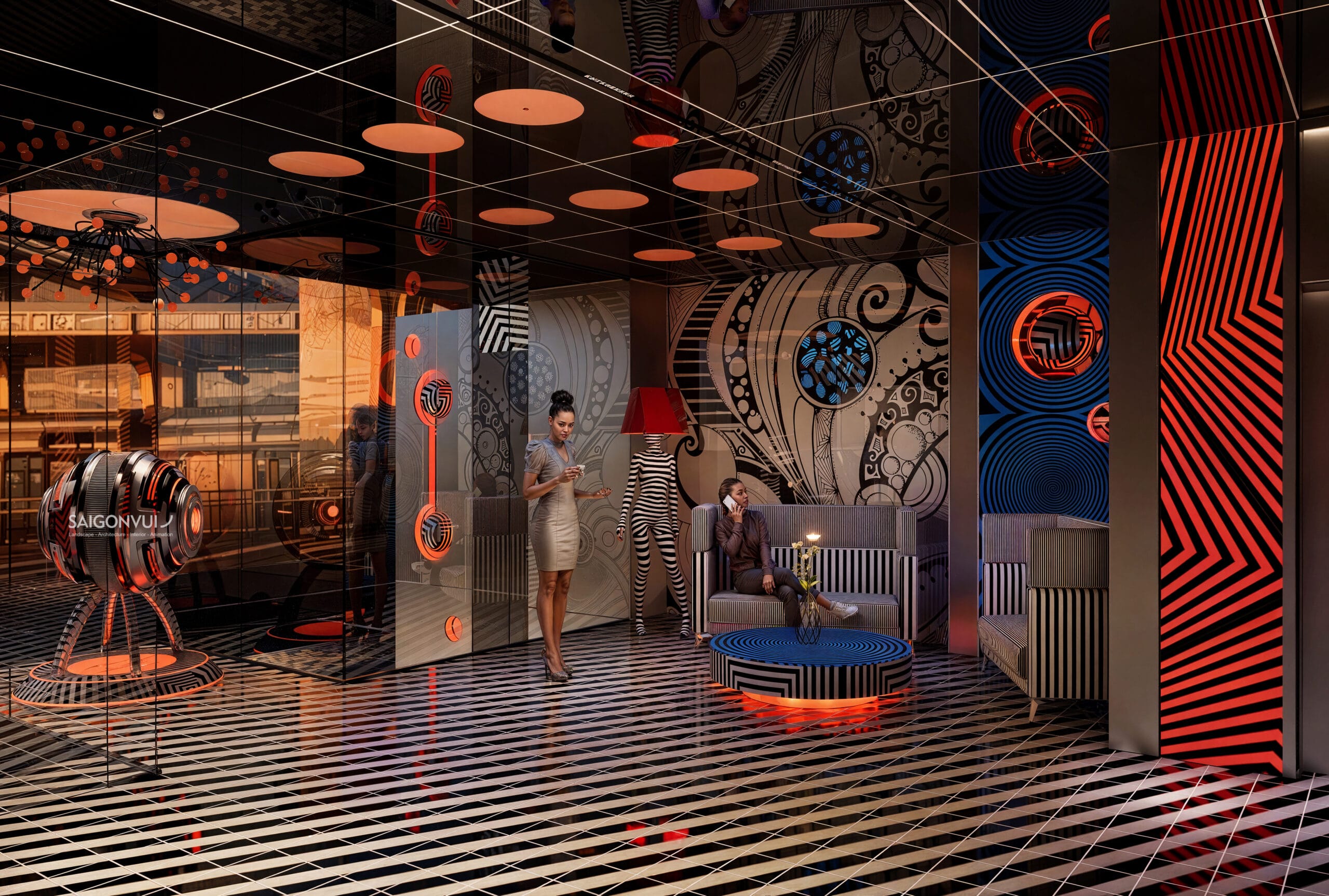 Mặt Tiền và Sảnh Đón